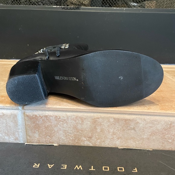 Harley-Davidson® Women's Alanis Black Leather 5.5” Shaft with 2.75” Heel - Picture 12 of 14